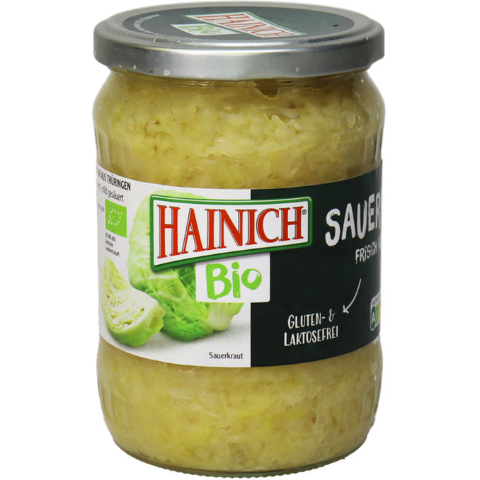 BIO Sauerkraut, 525g von Hainich