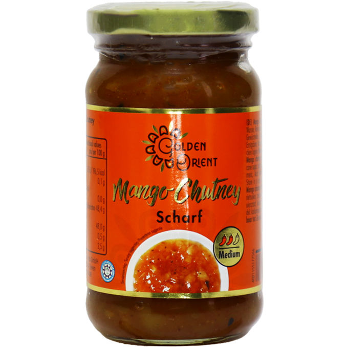 Mango Chutney scharf, 250g von Golden Orient