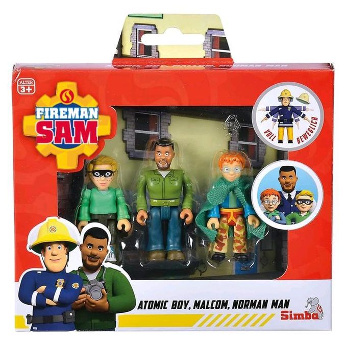 Feuerwehrmann Sam, 3er Set, 3-tlg. von Simba