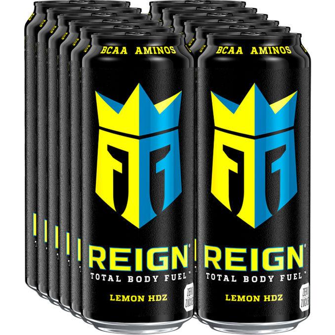 Reign Energydrink Lemon HDZ, 12er Pack (EINWEG) zzgl. Pfand, 12 x 0,5L von REIGN