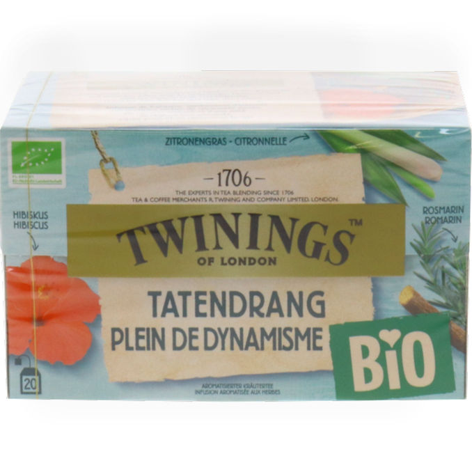 BIO Tee Tatendrang, 20er Pack, 34g von Twinings