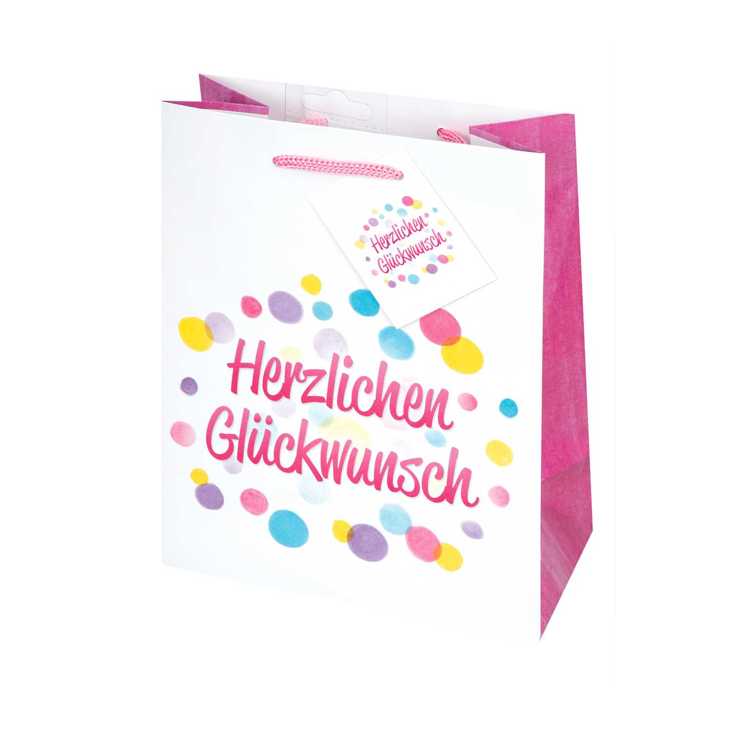 Heku Geschenktüte Greetings 32,5 x 26 x 12,5 cm 4fach