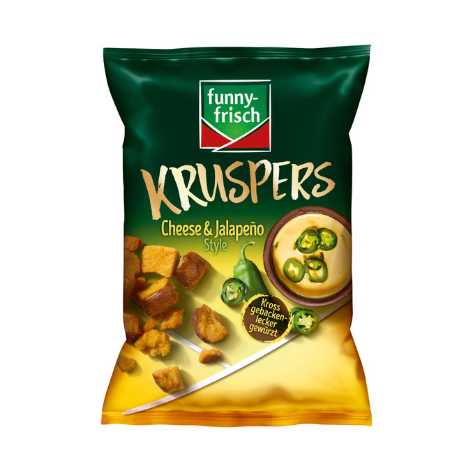 Kruspers Cheese & Jalapeno, 120g von Funny Frisch