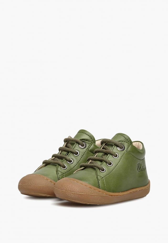 NATURINO COCOONLauflernschuhe aus Nappaleder, Grün