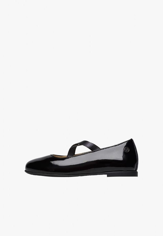 NATURINO ZEKEBallerinas aus Lackleder, Schwarz