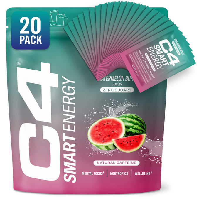 Energy Powder Watermelon Burst, 20er Pack, 60g von C4 Smart Energy