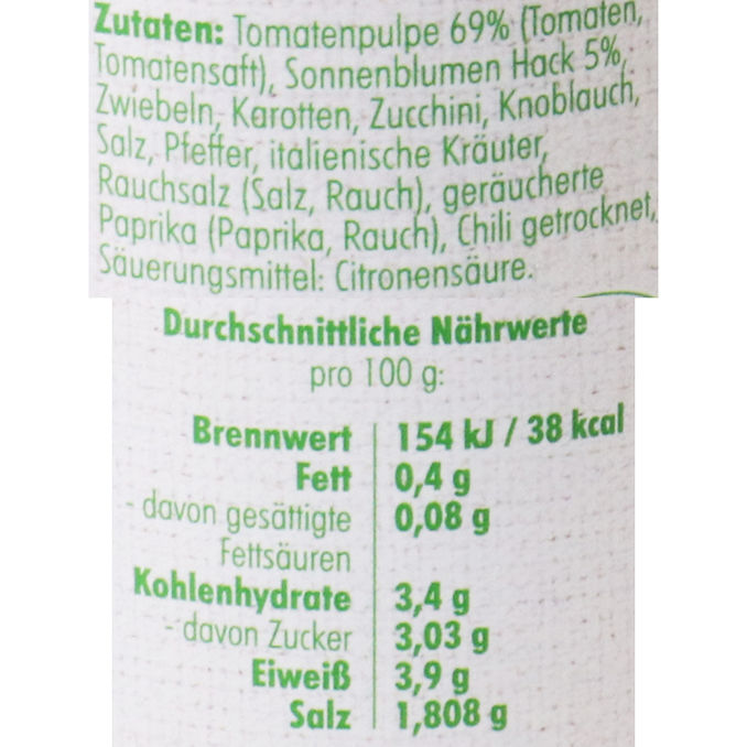 Sonnenblumen Bolognese, 340ml von Tress