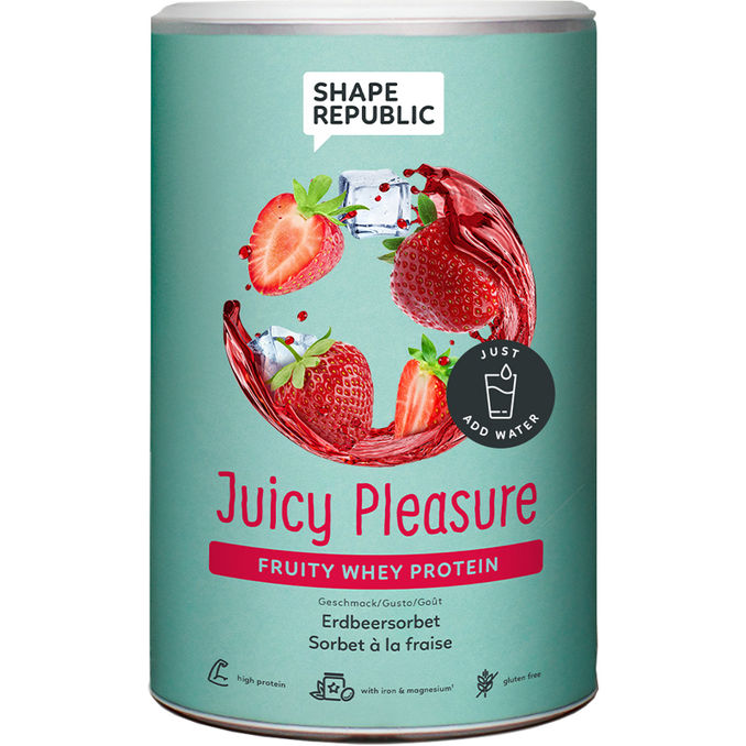 Protein Shake Erdbeersorbet, 300g von Shape Republic
