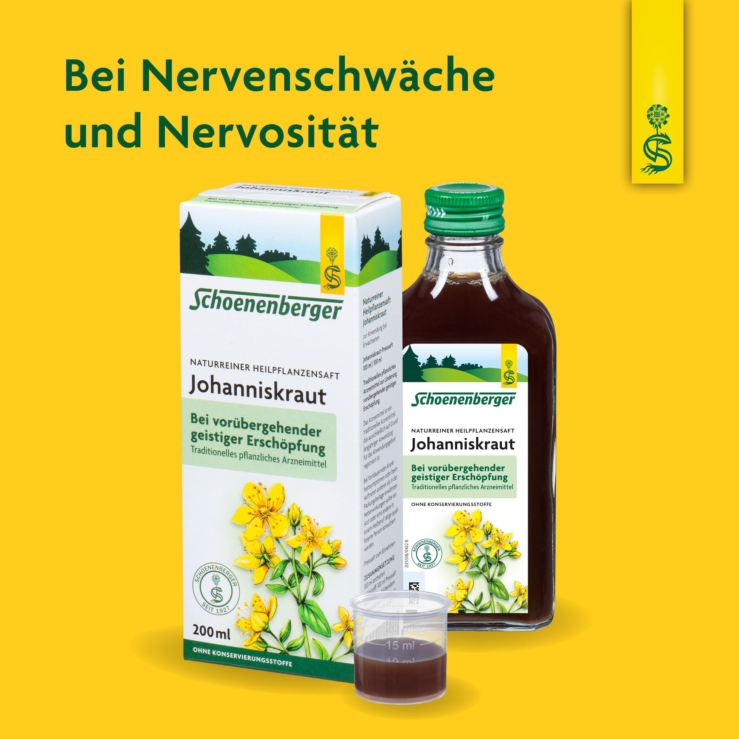 Schoenenberger® naturreiner Heilpflanzensaft Johanniskraut