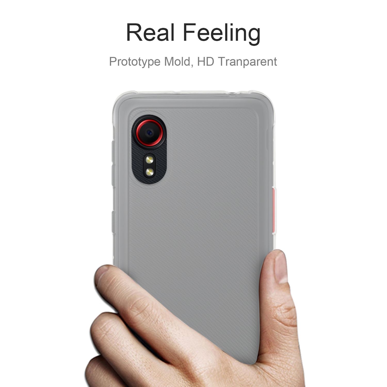 Hülle Handy Schutz für Samsung Galaxy X 5 5s Case Cover Tasche Etuis Transparent