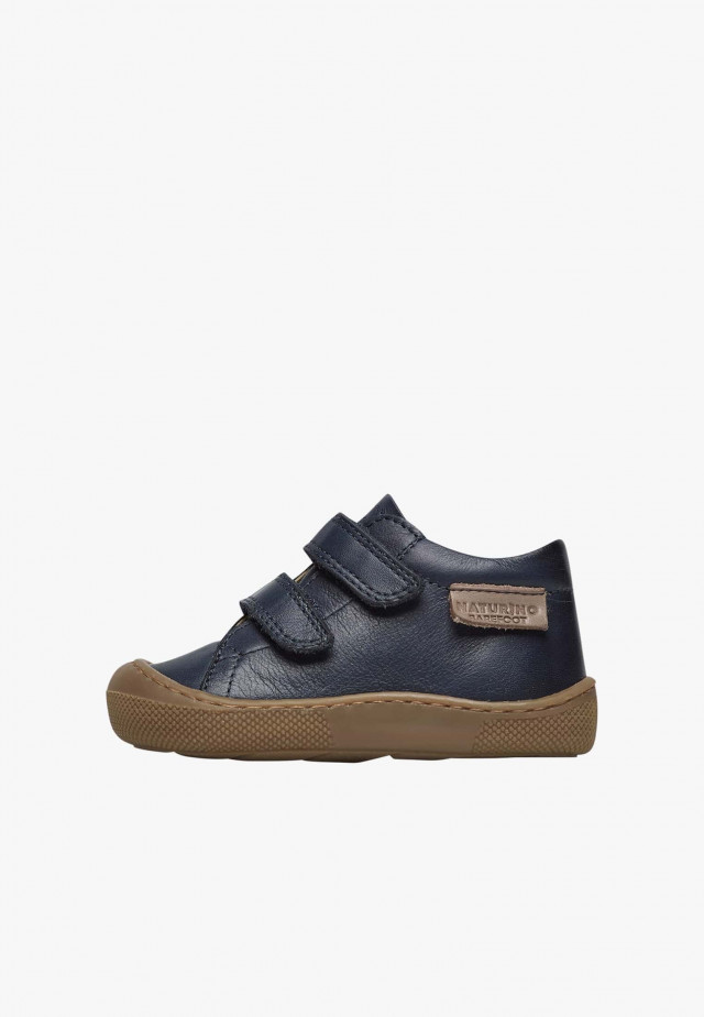 BAREFOOT AMUR VLBarfußschuhe aus Leder, Marineblau