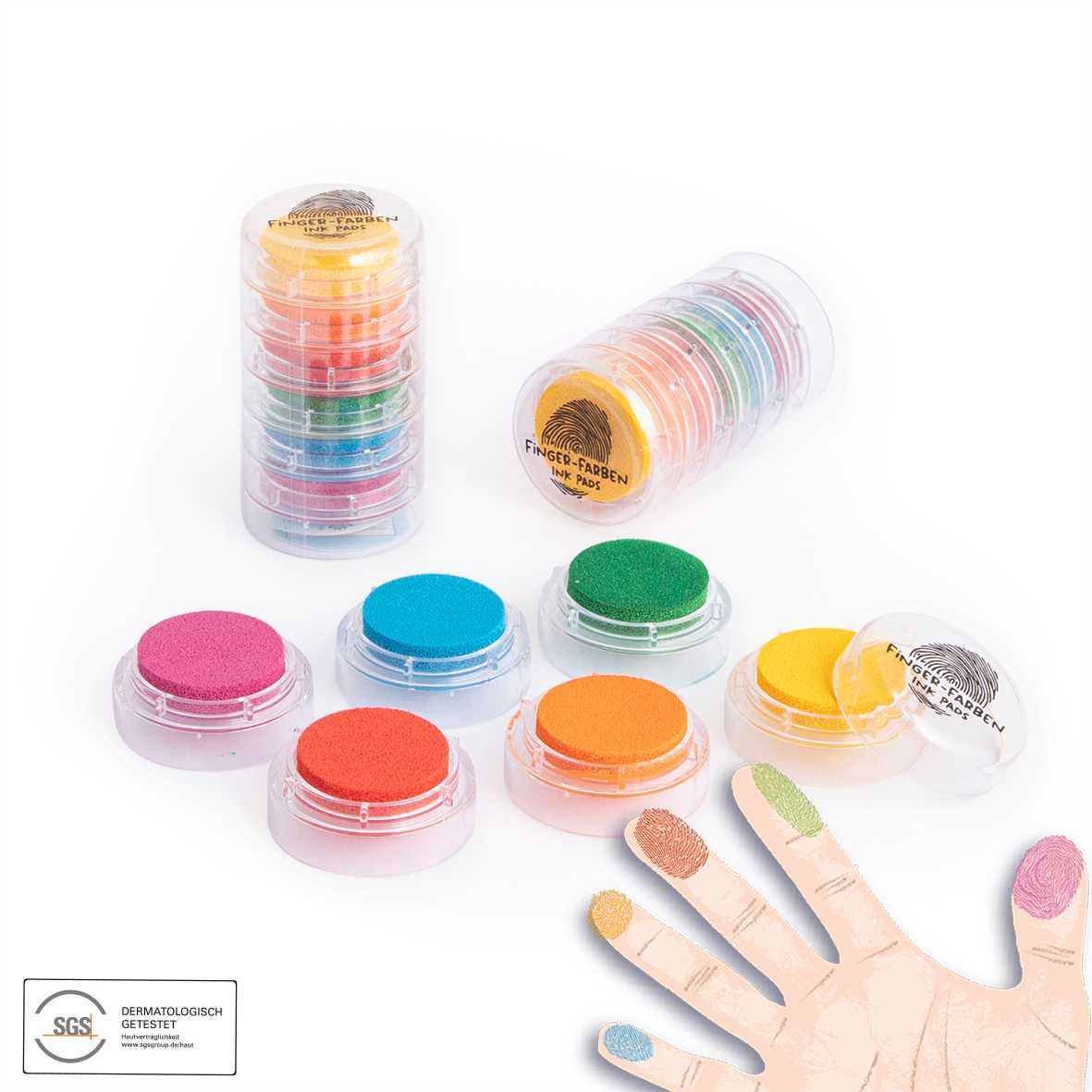 Fingerstempel 6er Turm