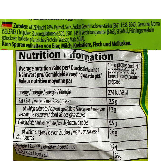 Instantnudeln Gemüse, 30er Pack, 30 x 60g von Mama