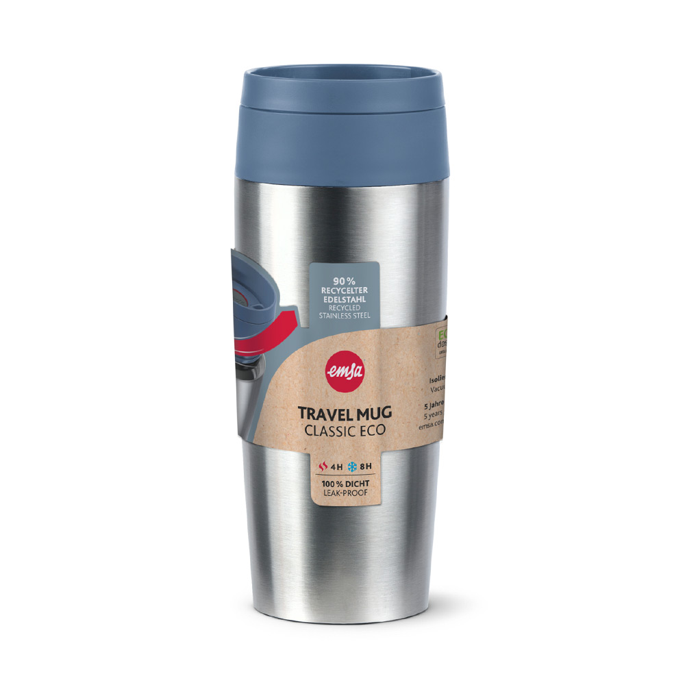 TRAVEL MUG ECO Thermobecher aus Edelstahl