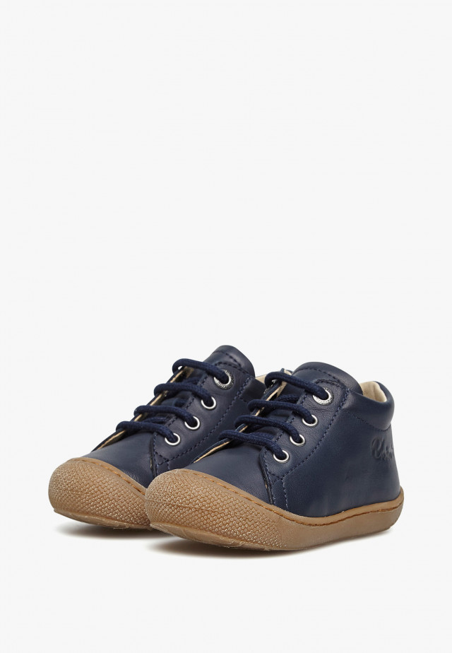 NATURINO COCOONLauflernschuhe aus Nappaleder, Blau