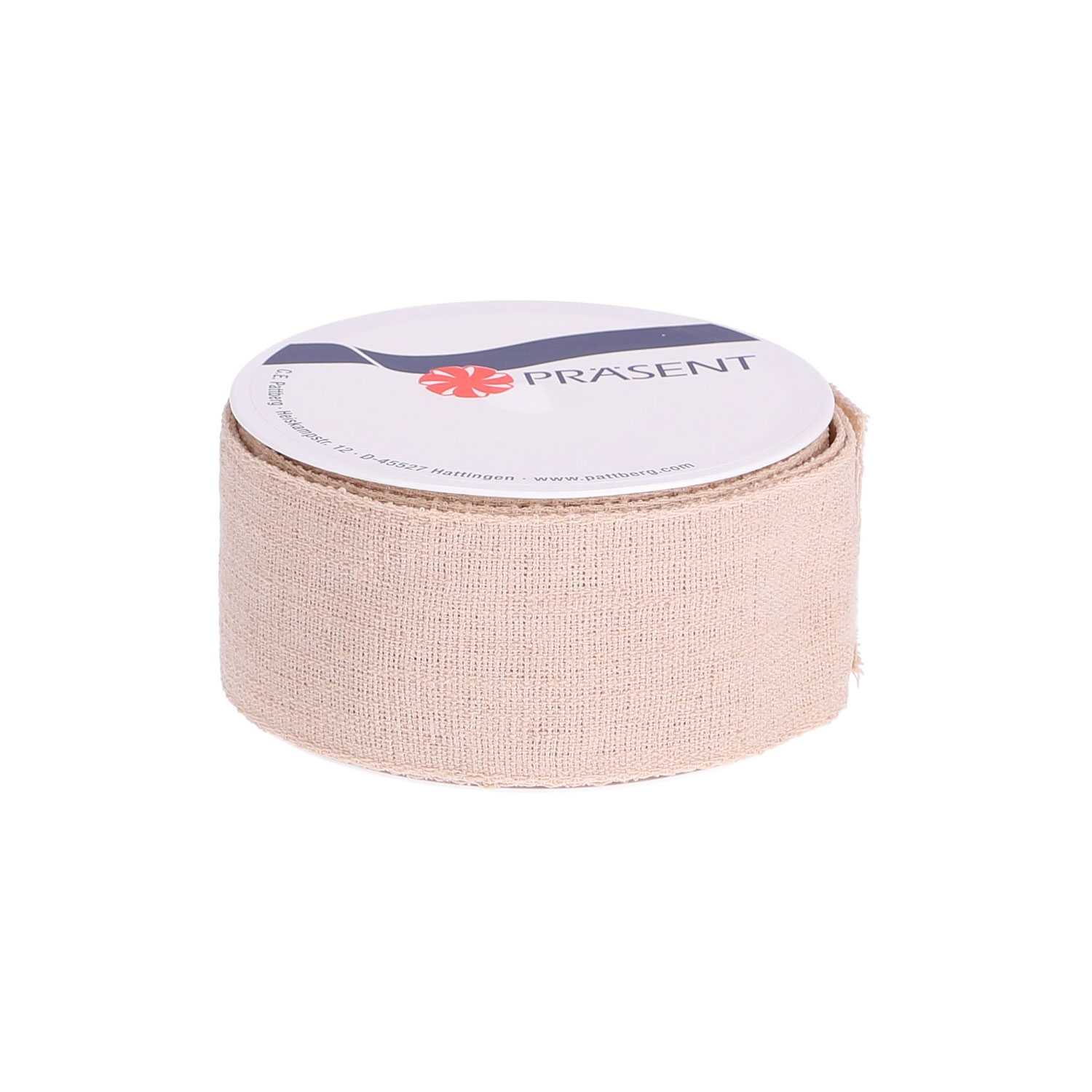 Leinen- und Juteband Schleifenband pastell/natur 5 Farben
