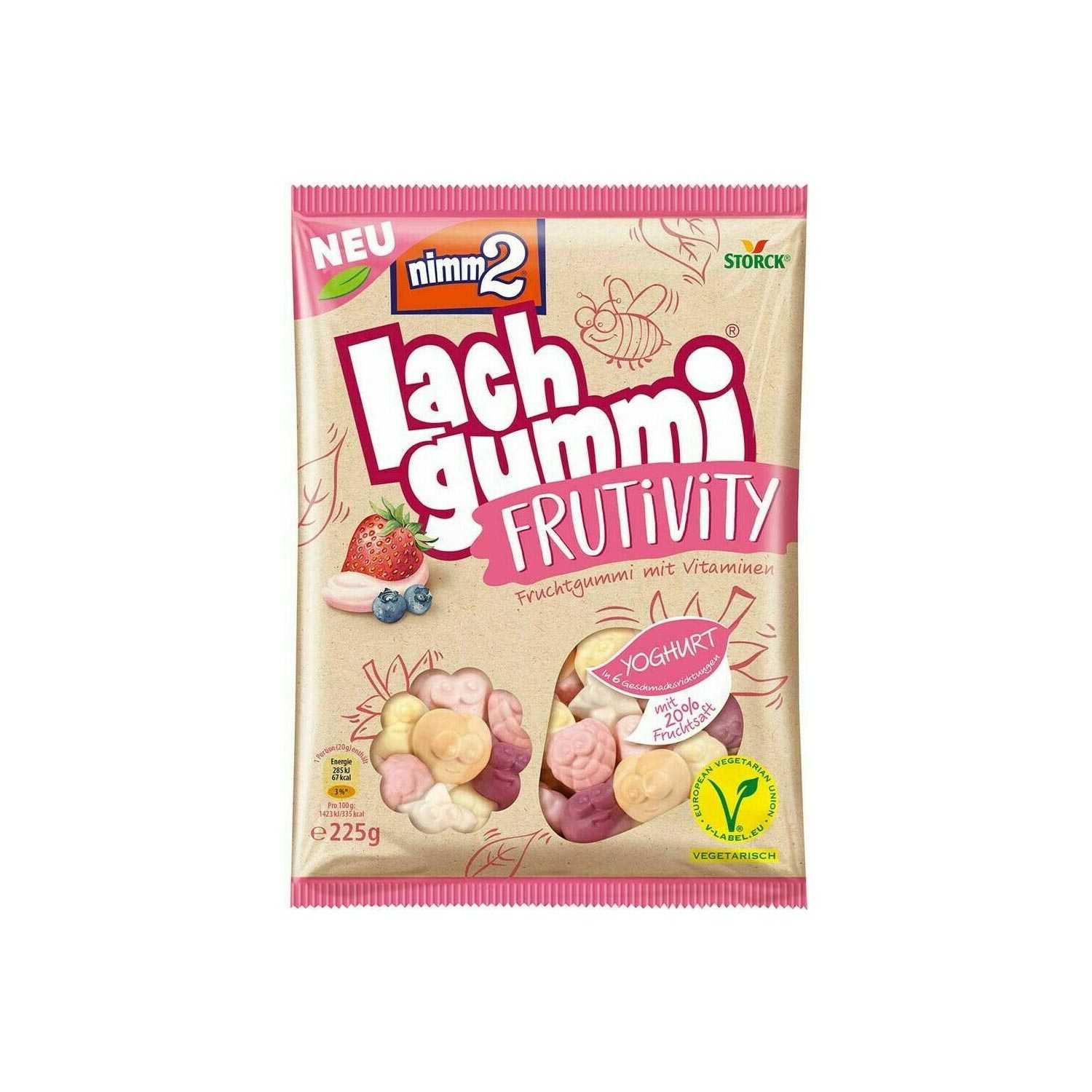 nimm2 Lachgummi Frutivity Yoghurt 225g