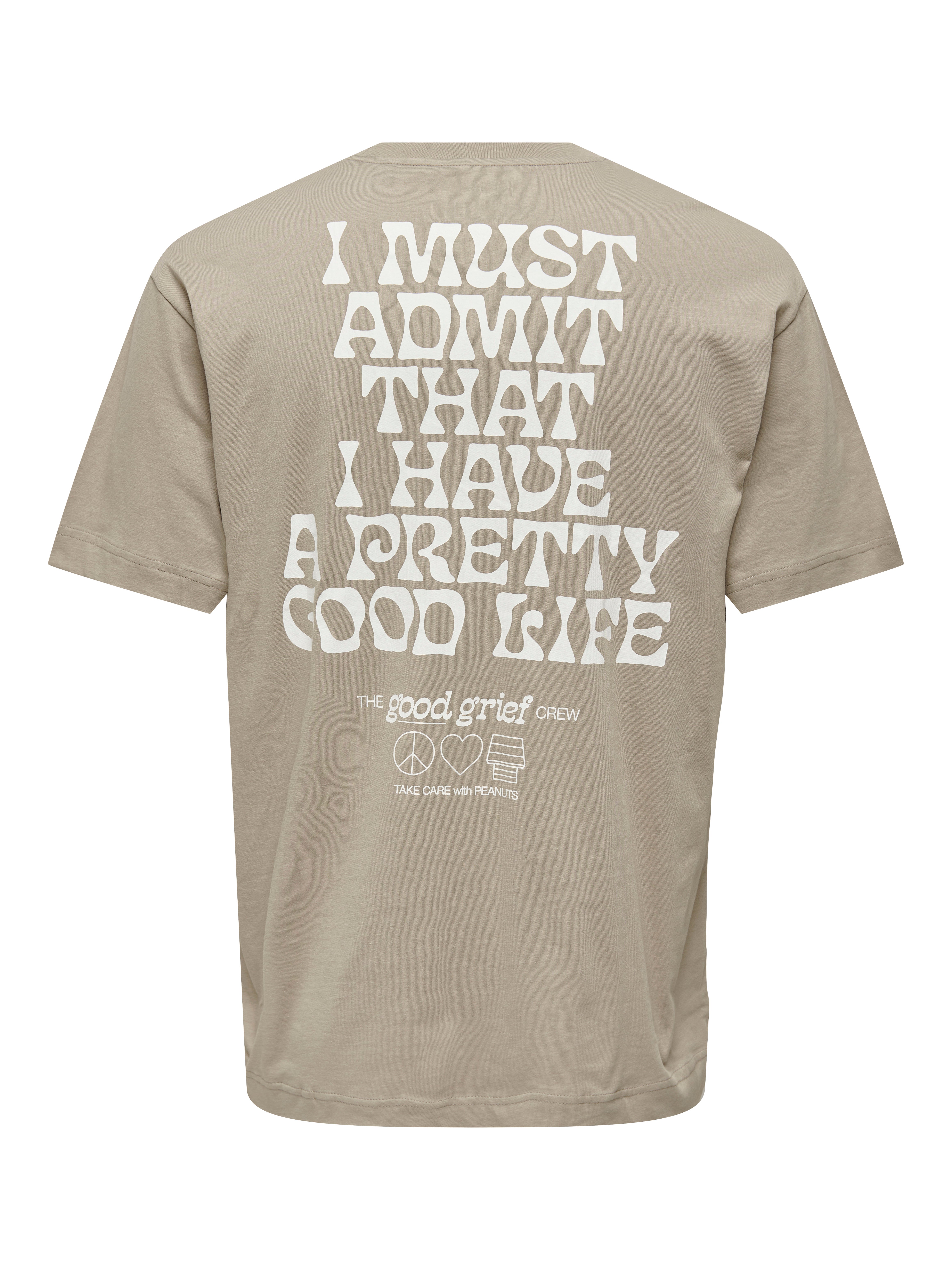 ONSPEANUTS T-shirt Vintage Khaki