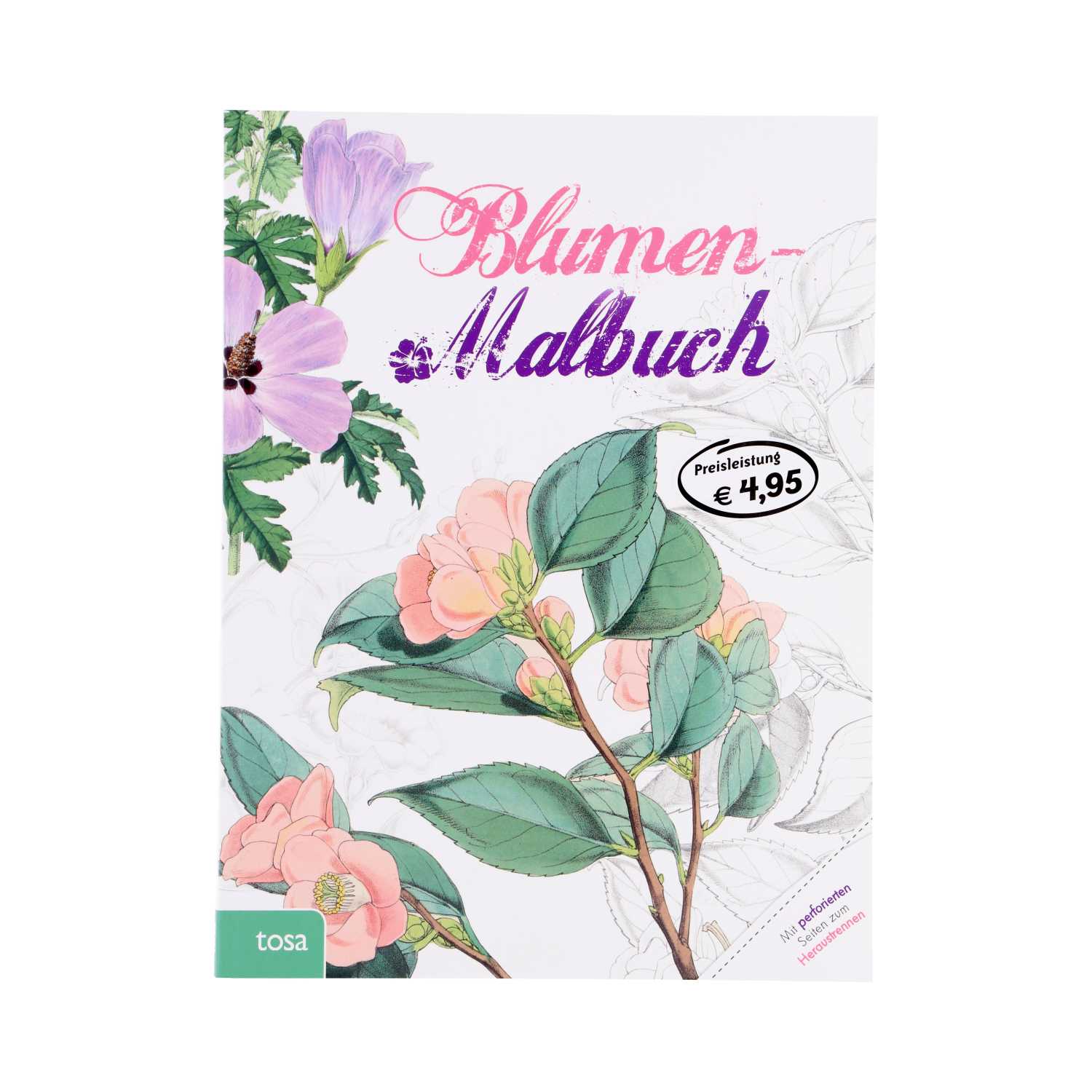 Tosa Malbuch für Erwachsene, A4