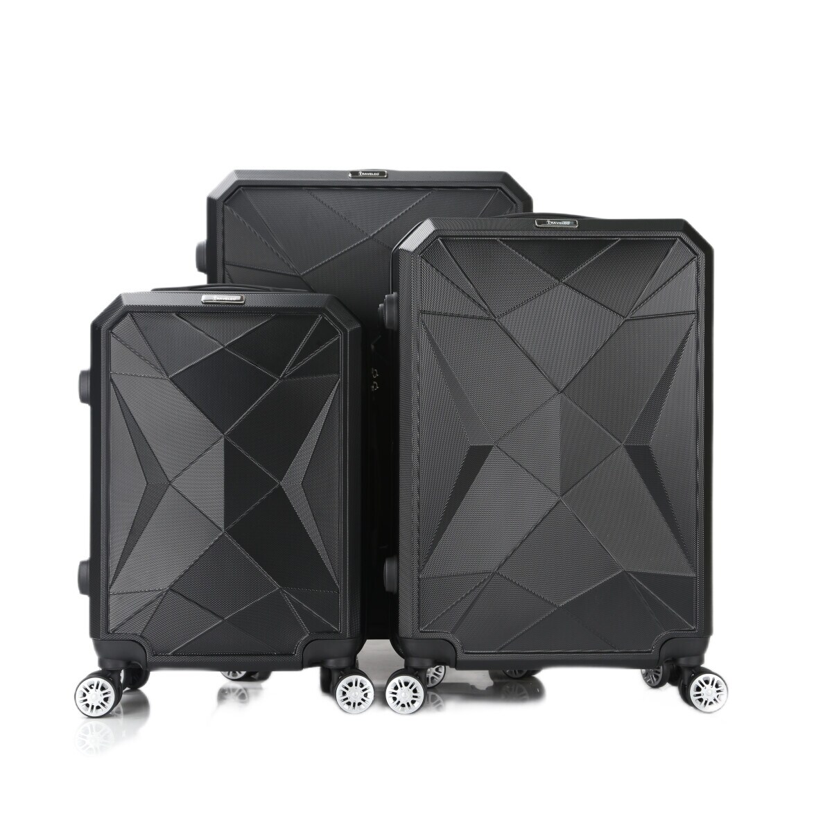 Reisekoffer ABS-03 Koffer 3-teilig Hartschale Trolley Set
