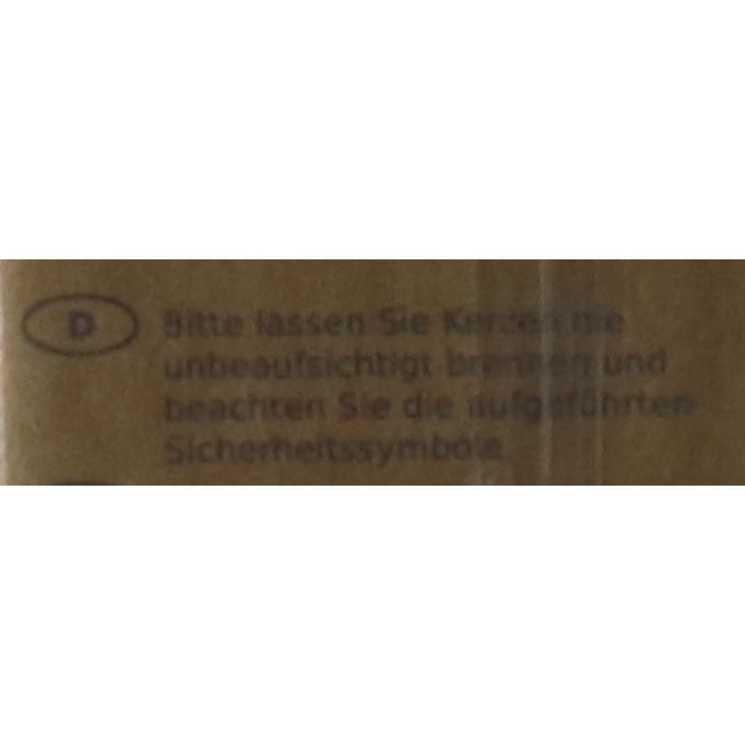 Rillenstabkerzen Weiß, 2er Pack, 2 Kerzen von Gies