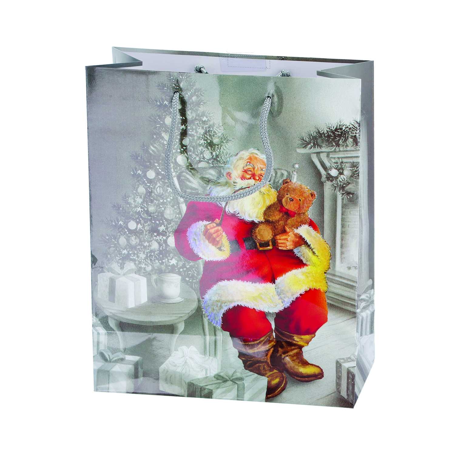 Geschenktüte A4 Weihnachtsmann