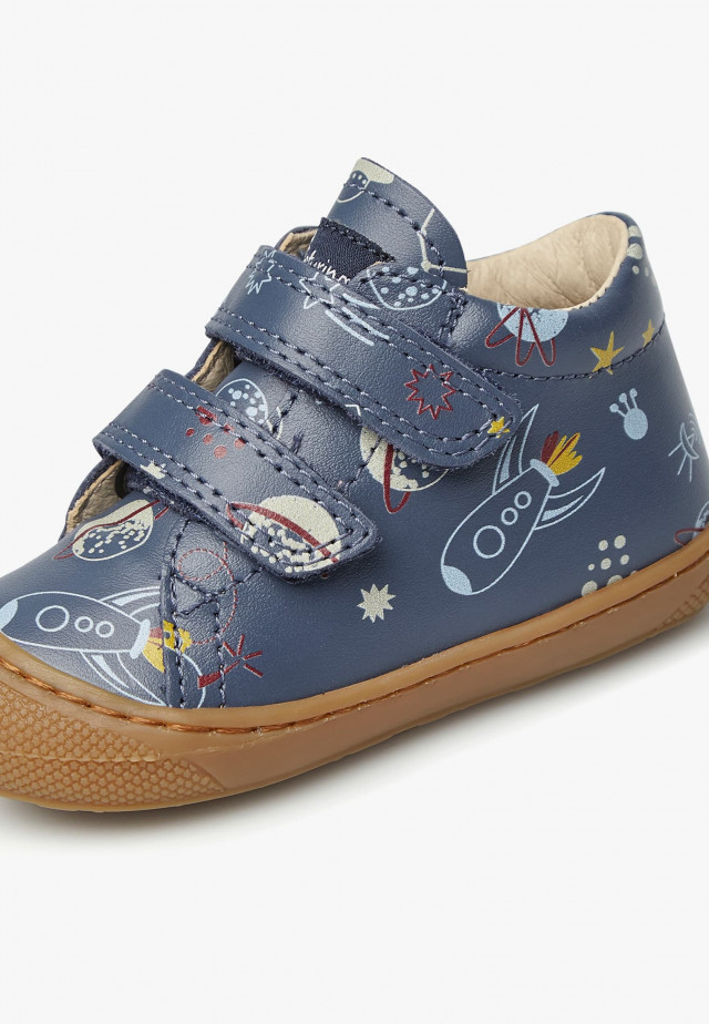 NATURINO COCOON VLLauflernschuhe aus Leder, Indigo