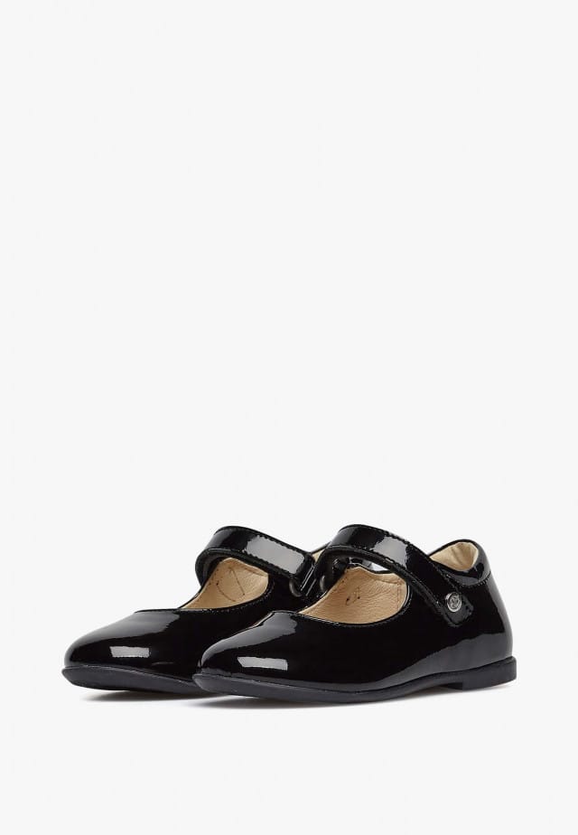 NATURINO DARLINGBallerinas aus Lackleder, Schwarz