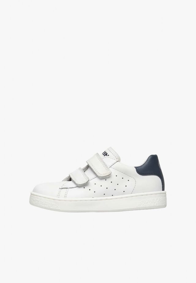 NATURINO HASSELT 2 VL.Sneakers aus Leder, Weiß-Blau