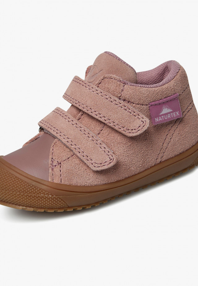 NATURINO RAINTASTIK 3 WP VL.Schuhe aus Leder und Veloursleder, Rosa