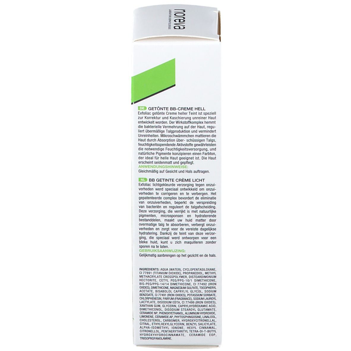 noreva Exfoliac® getönte BB-Creme hell