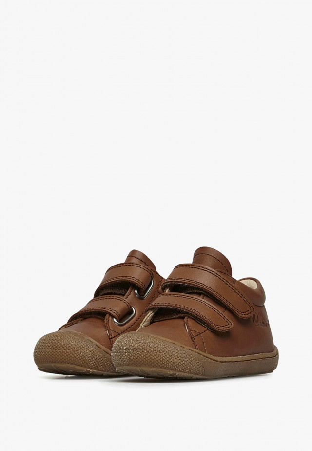 NATURINO COCOON VLLauflernschuhe aus Nappaleder, Lederbraun