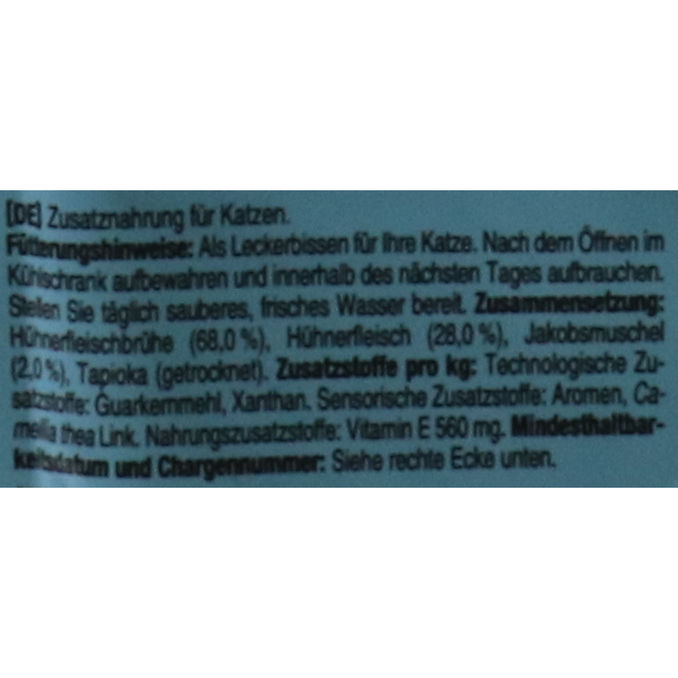 Hühnerfleisch in Brühe mit Jakobsmuscheln, 40g von CIAO