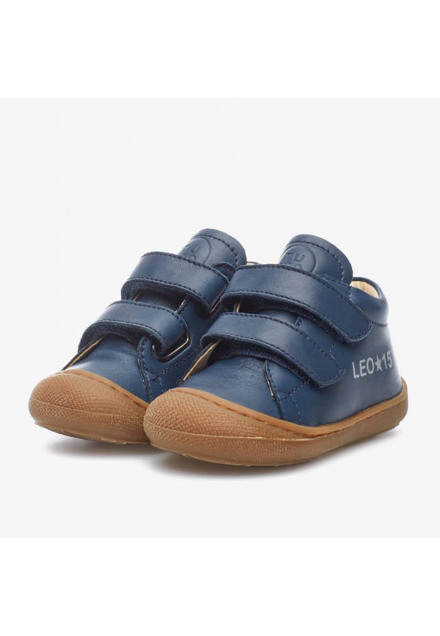 NATURINO TWINS BABY VLLauflernschuhe aus Leder, Marineblau