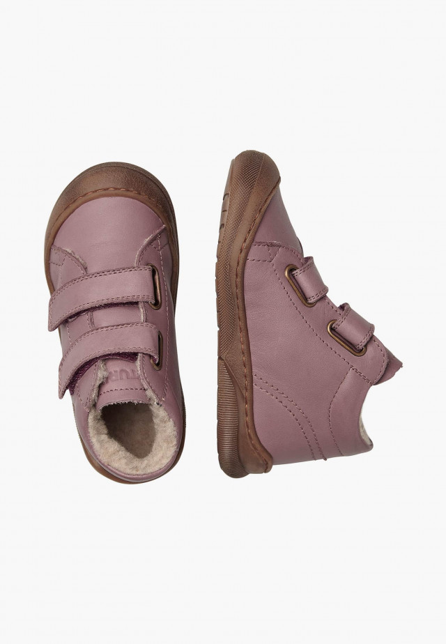 NATURINO NIREZ VLKnöchelhoher Schuhe mit Klettverschluss, Rosa