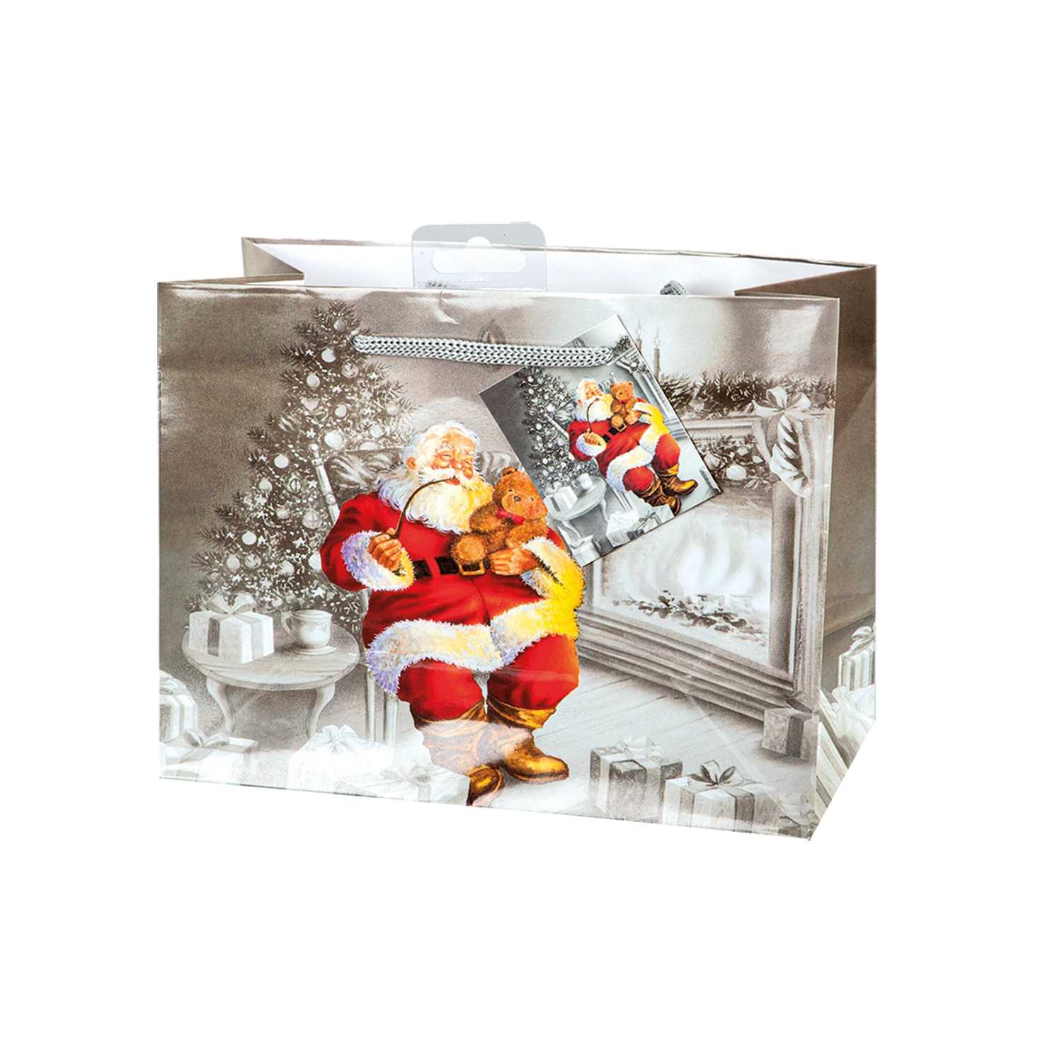 Geschenktüte A5 quer Weihnachten Lack