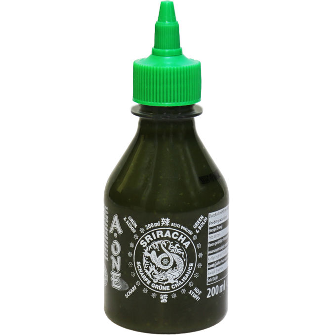 Sriracha Sauce Green, 200ml von A-ONE