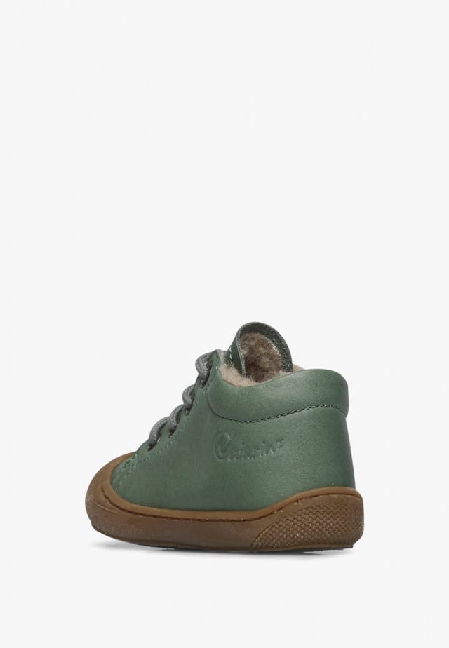 NATURINO COCOONLauflernschuhe mit Wollfutter, Salbei