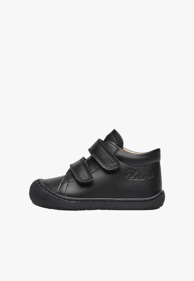 NATURINO COCOON VLLauflernschuhe aus Nappaleder, Schwarz