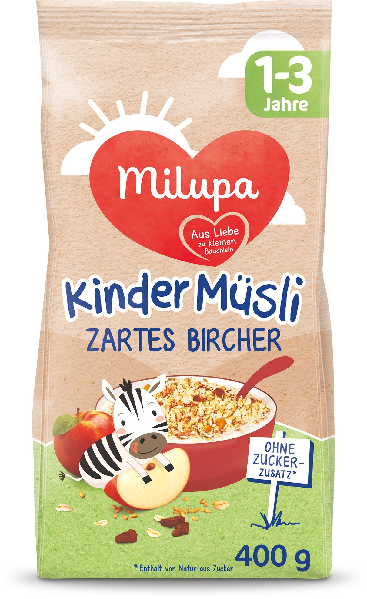Milupa Kinder Müsli Zartes Bircher