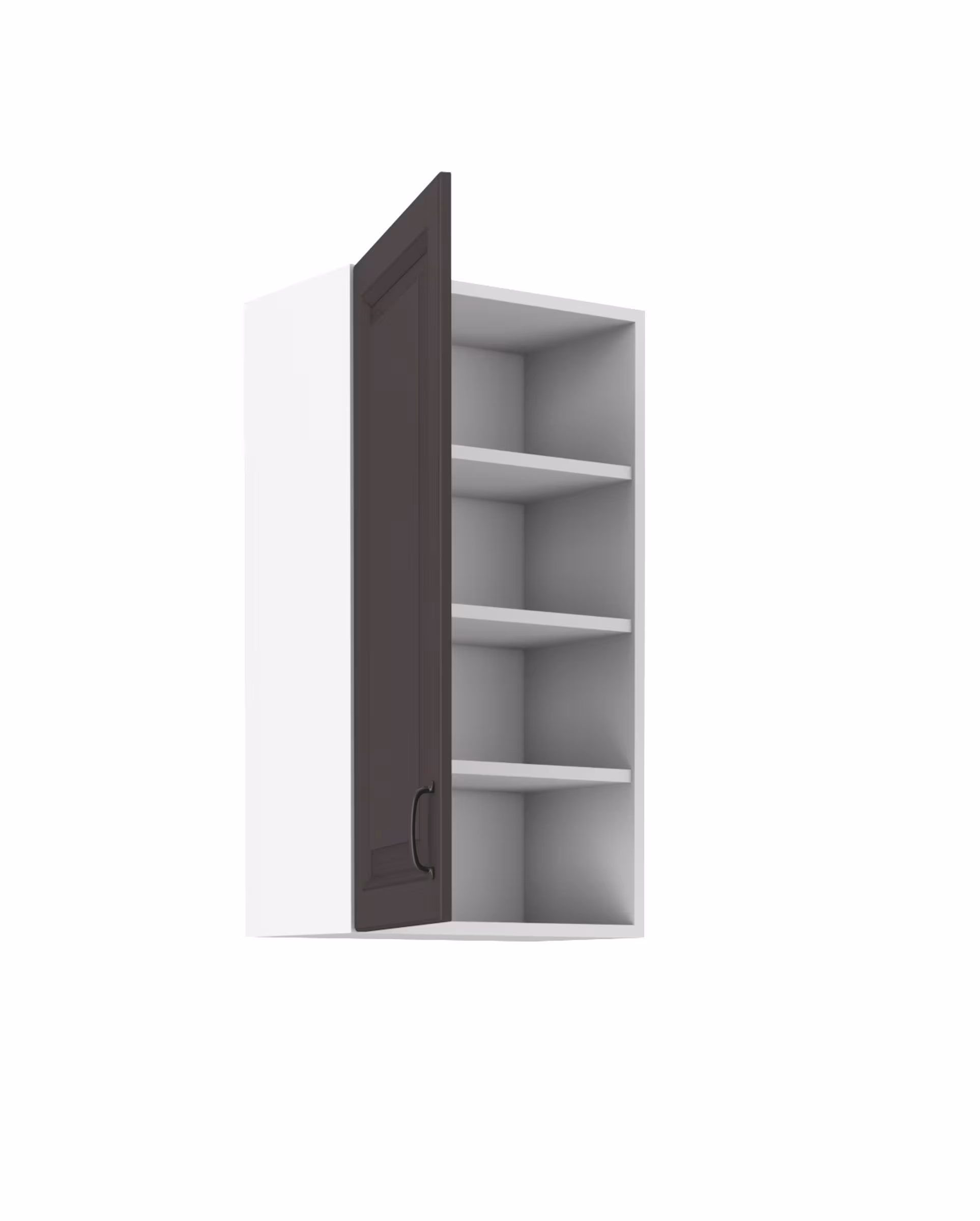 Hängeschrank 50 cm Stilo Grau Küchenzeile Küchenblock Küche Landhaus Höhe 90 cm