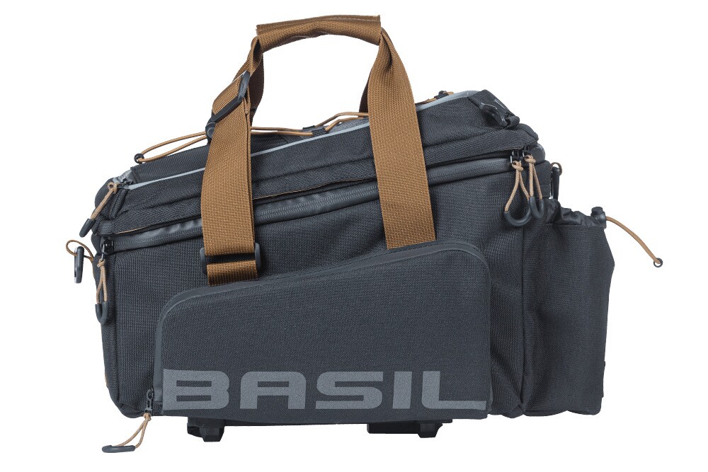 XLC, BASIL Gepäckträger-Tasche Miles MIK XLPro, black slate