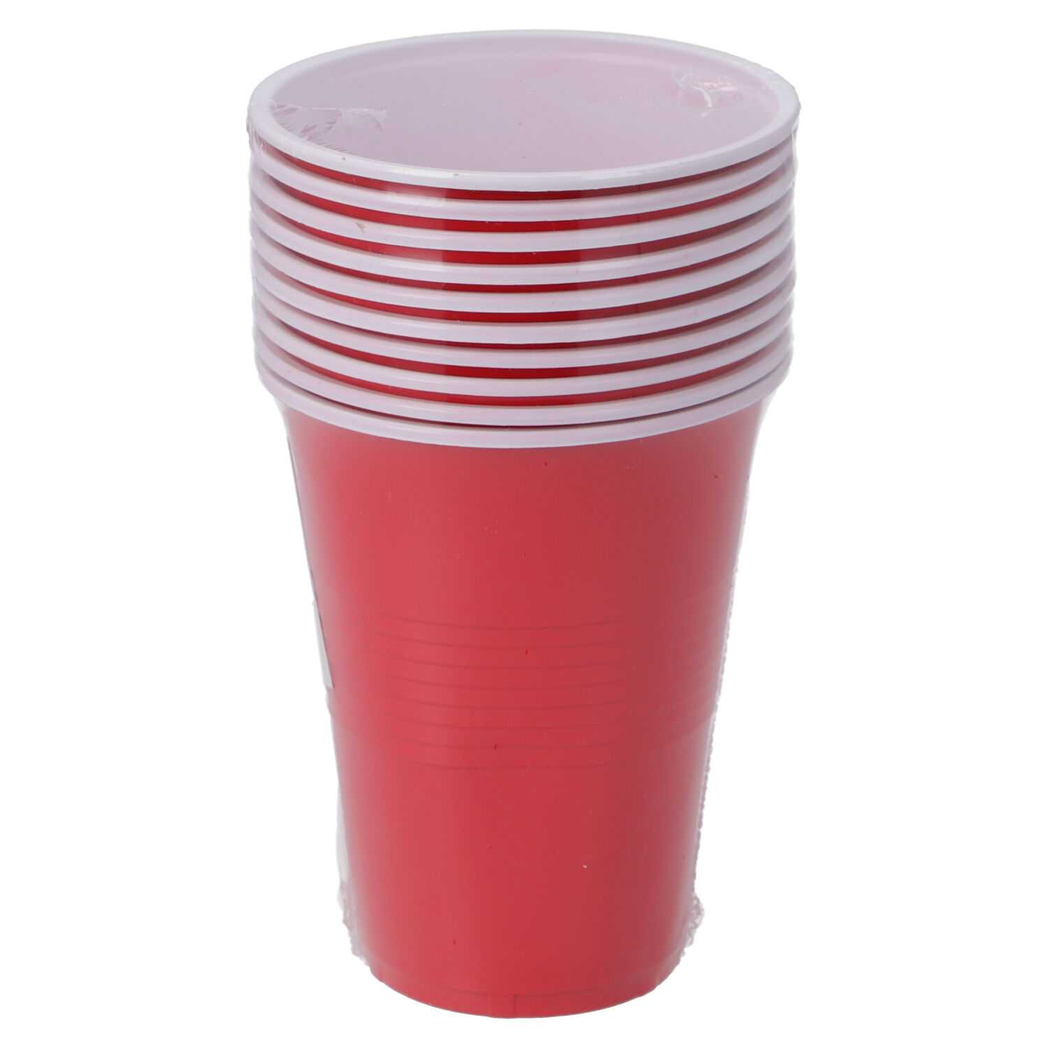 Trinkbecher 10er O'Canny, rot, Plastik