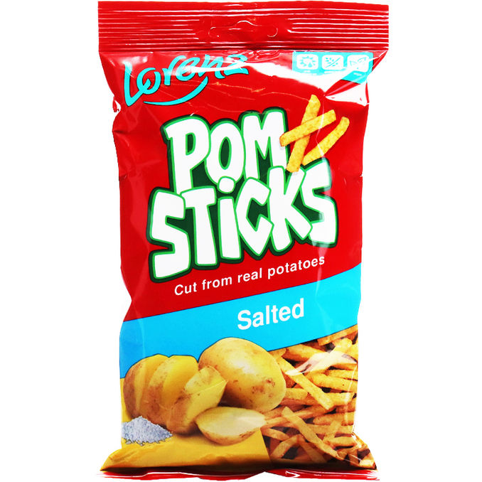 Pomsticks Gesalzen, 100g von Lorenz