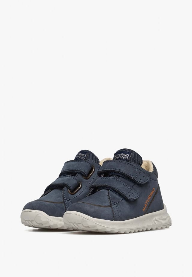 NATURINO PARPAR WPSneakers aus Veloursleder, Marineblau