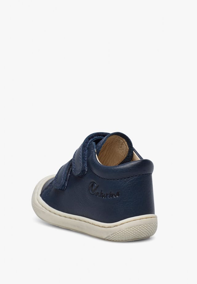 NATURINO COCOONLauflernschuhe aus Nappaleder, Marineblau
