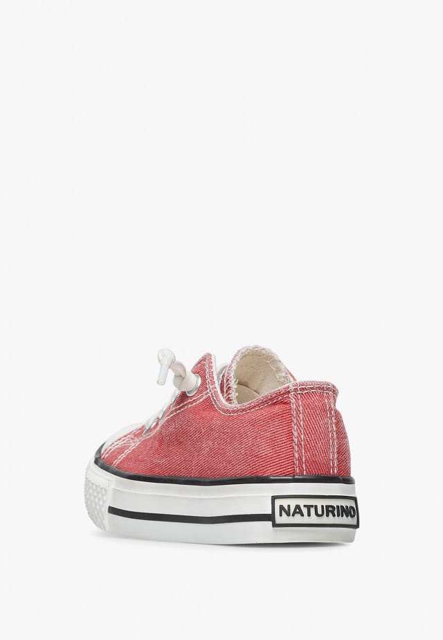 NATURINO AYASY.Sneakers aus Stoff, Rot
