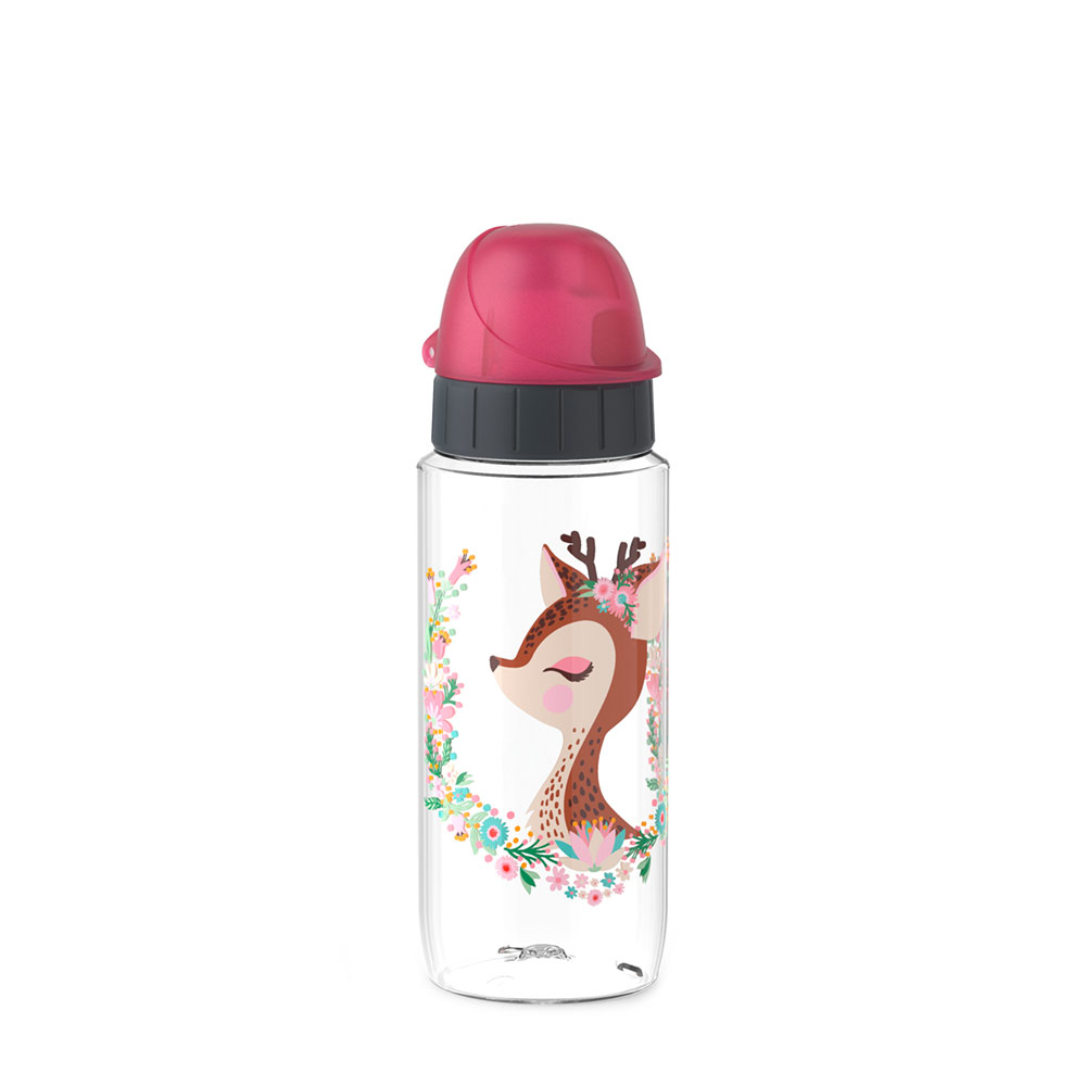 Kindertrinkflasche TRITAN 0,5 L, Motiv: Deer