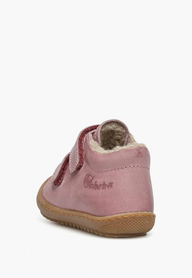 NATURINO RACOON VLLauflernschuhe mit Wollfutter, Rosa