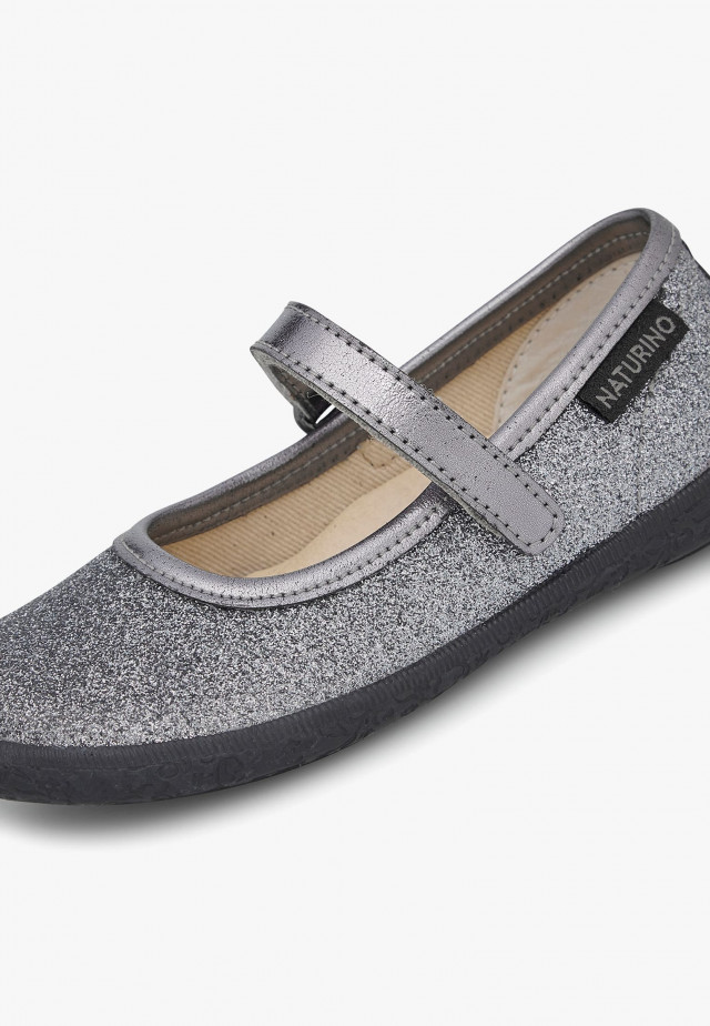 NATURINO PAVIABallerinas mit Riemchen, Silber